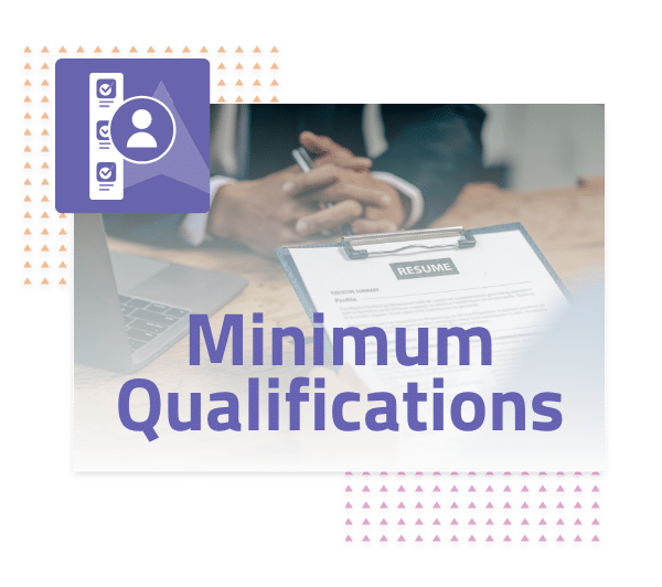 HighMatch's minimum qualifications pre-employment assessment test